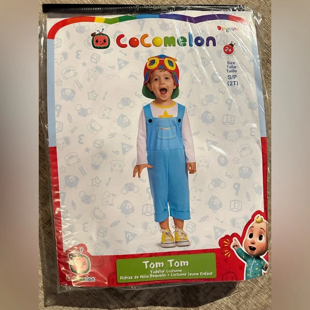 NEW Cocomelon Tom Tom Todler Costume Size 2T